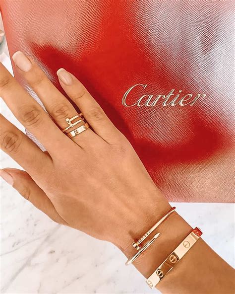 cartier love bands|cartier love rings on hand.